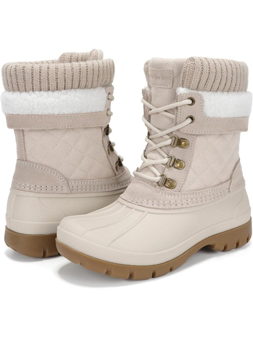 Waterproof Winter Duck Boots for Women | Mid-Calf Snow Booties for Cold Weather